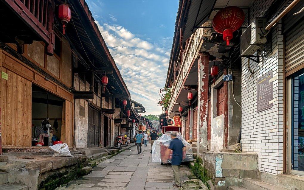 来骆岗赶大集